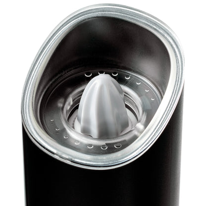 GatGrinder, Black, Gravity Automatic Salt and Pepper Grinder Set, 2 Pack