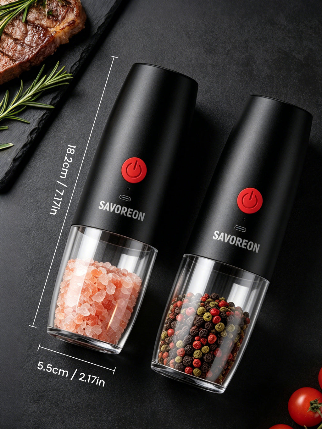RG1 Electric Salt and Pepper Grinder